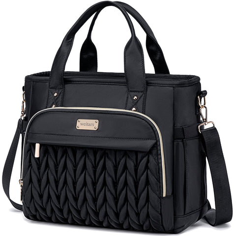 Weitars lunch bag front view showing roomy design and stylish look