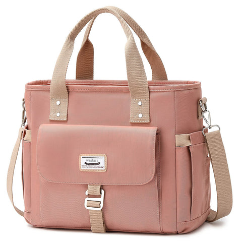 Weitars front view lunch bag showing roomy exterior and organized pockets for convenience
