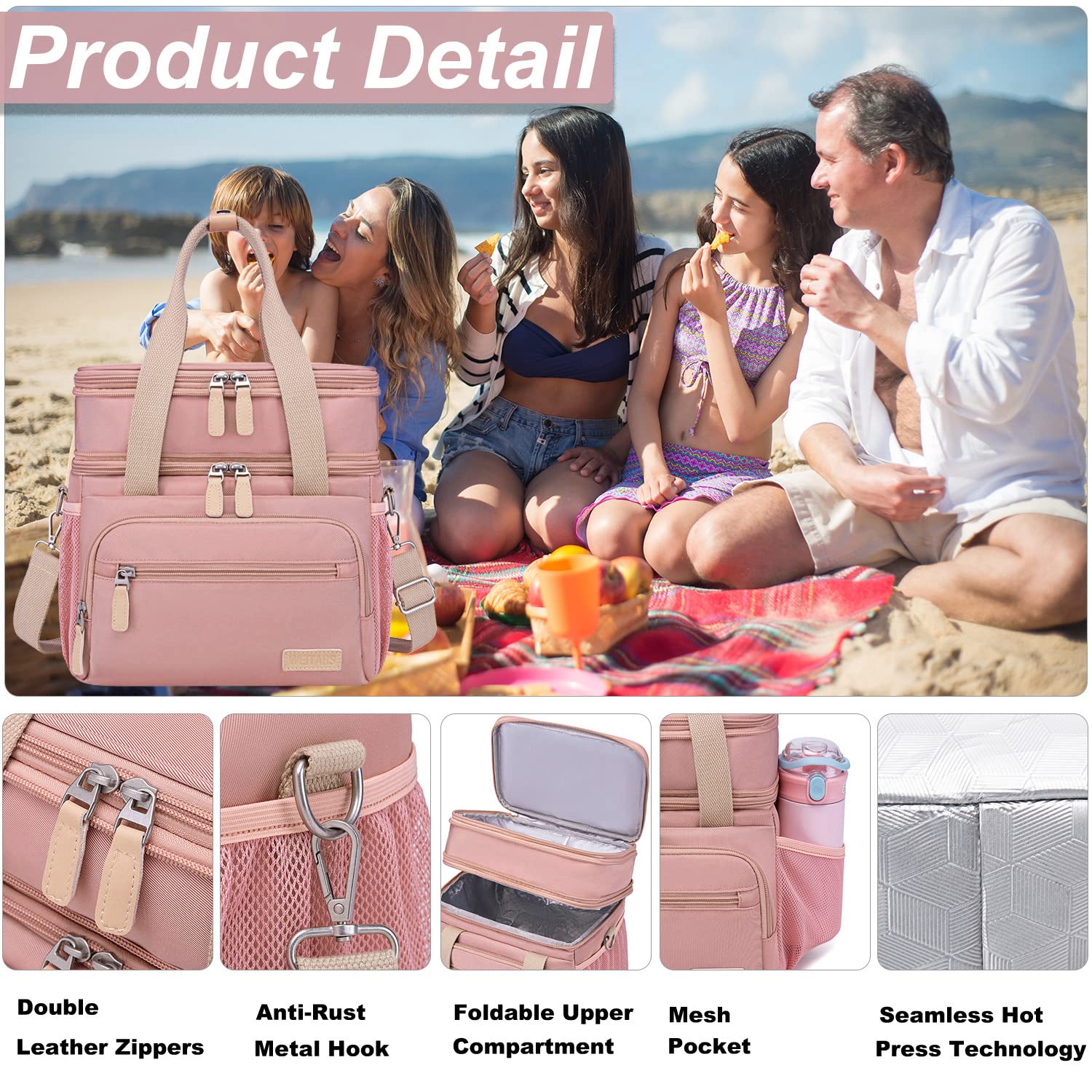 Weitars internal EVA lining texture easy-clean surface preserves freshness benefit
