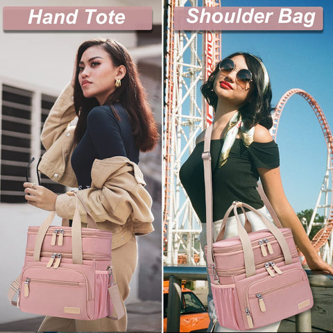 Weitars multiple external pockets demonstrating storage options for accessories benefit