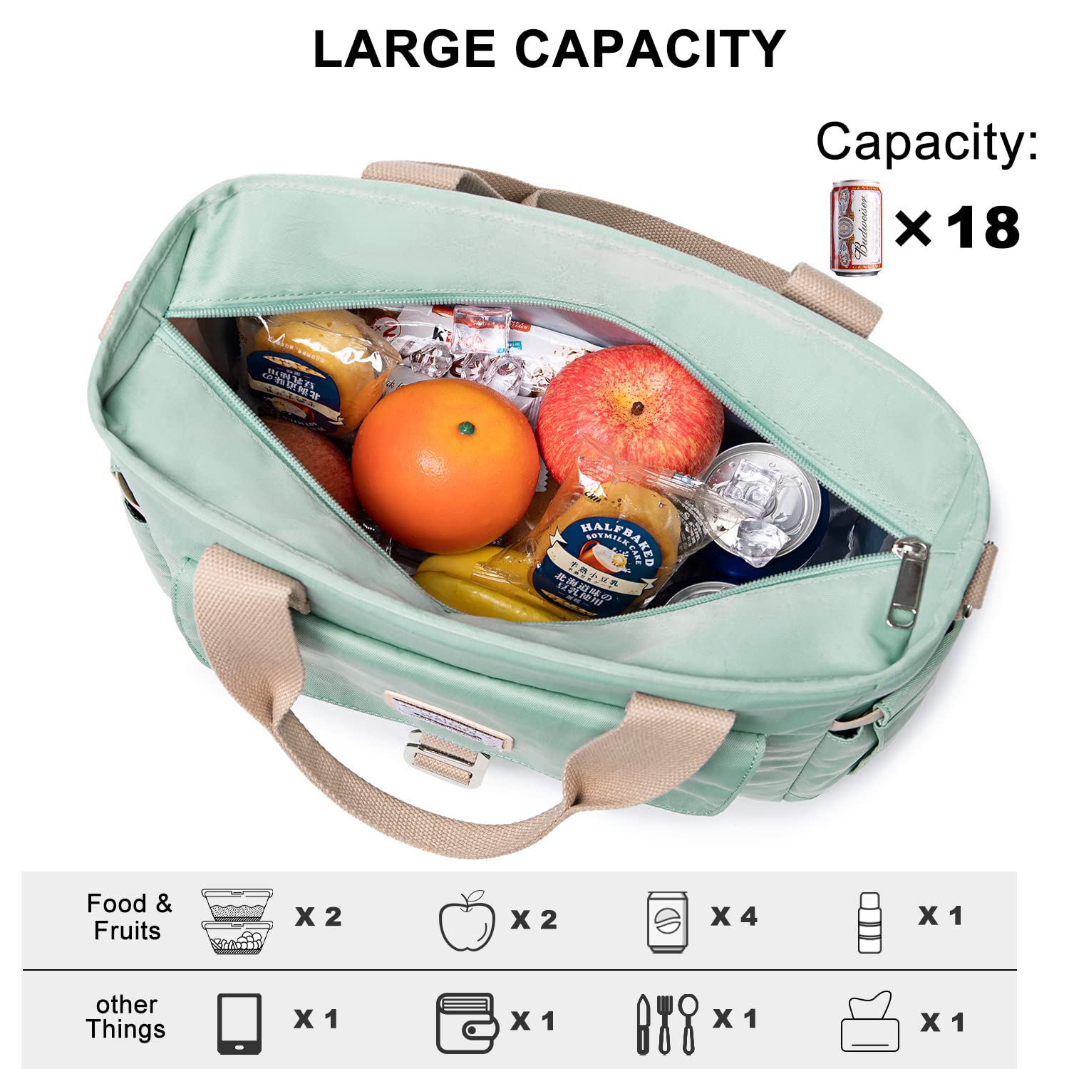 Weitars wide open top for easy loading and quick access to food