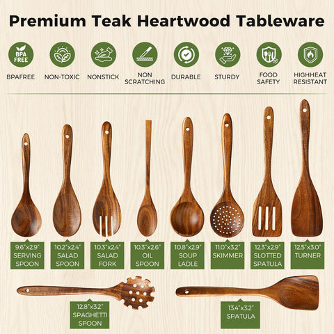 WEKELL utensils in use on stovetop demonstrating safe stirring and heat resistance benefit