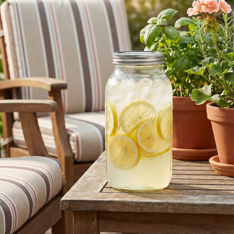 WELLIFE jar filled with pickles demonstrating preservation and visual appeal