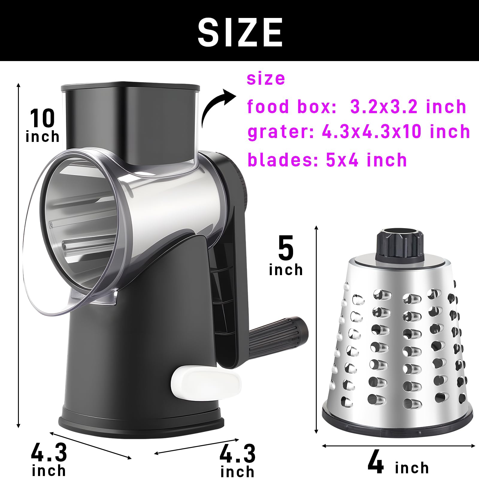 weltonhm detachable parts rinsing under faucet for easy cleaning