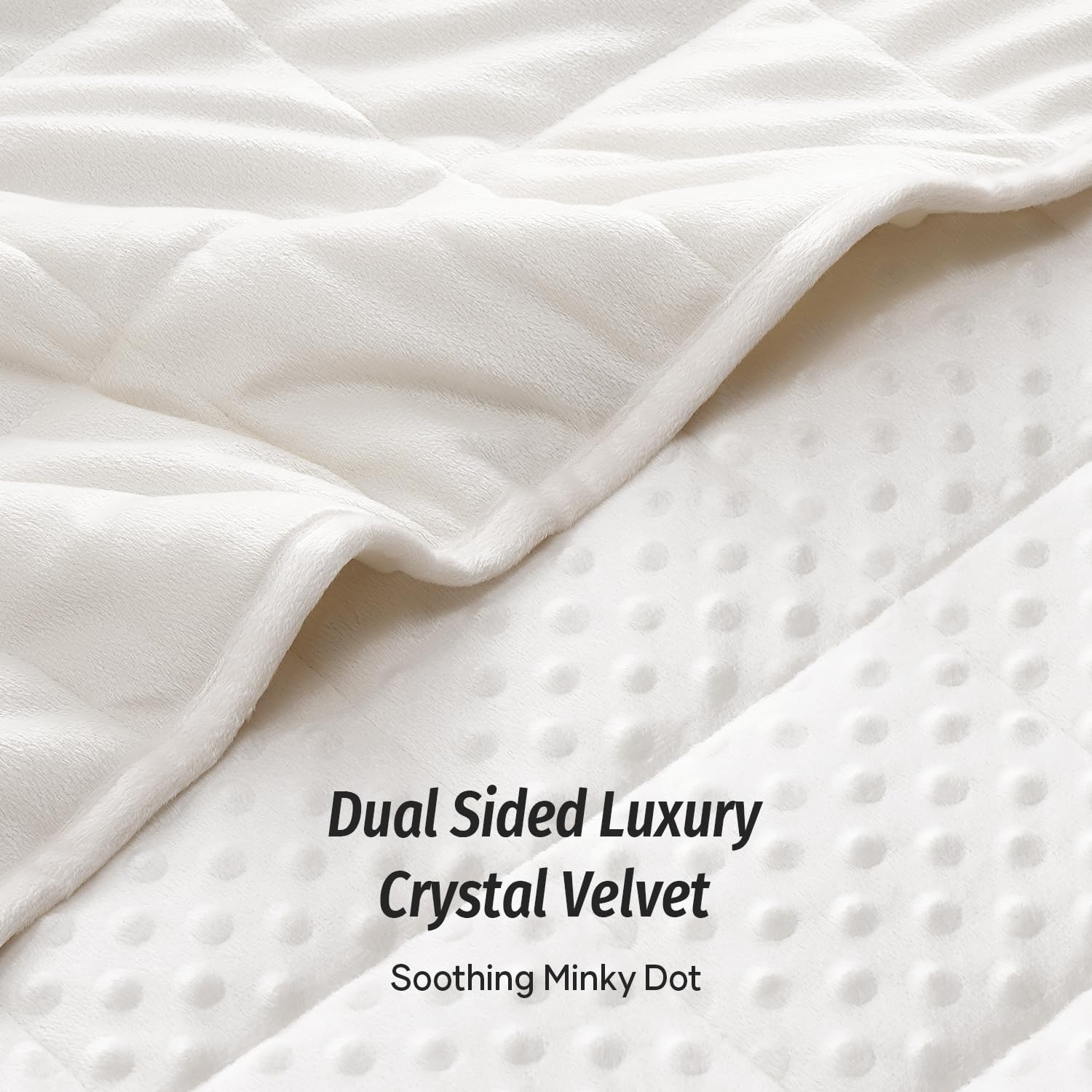Wemore crystal velvet close-up highlighting soft texture and cozy comfort