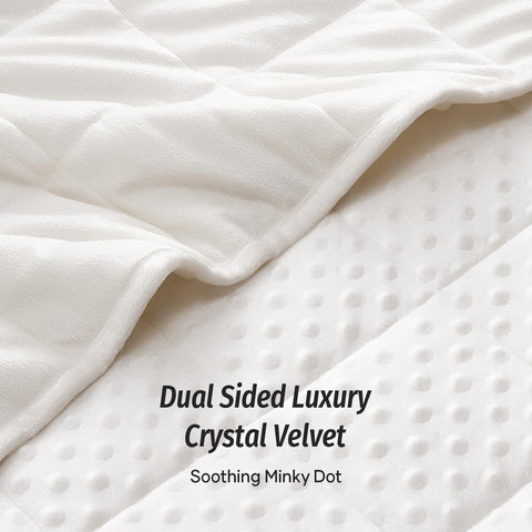 Wemore crystal velvet close-up highlighting soft texture and cozy comfort