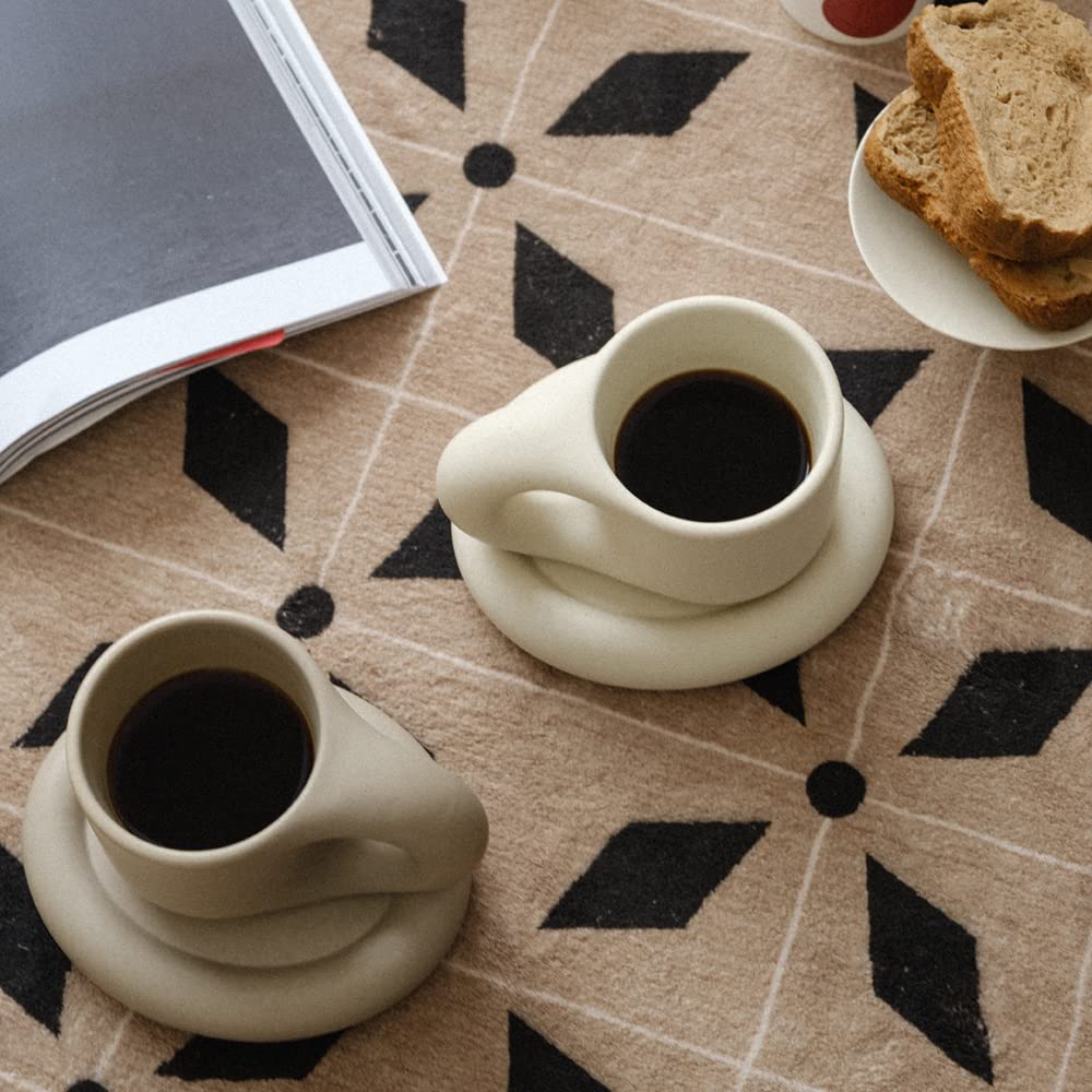 WENSHUO mug in breakfast scene conveying lifestyle appeal and usability