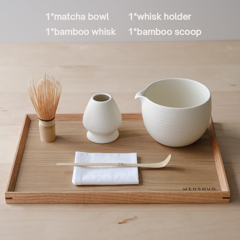 WENSHUO set next to cup for size comparison and practical scale
