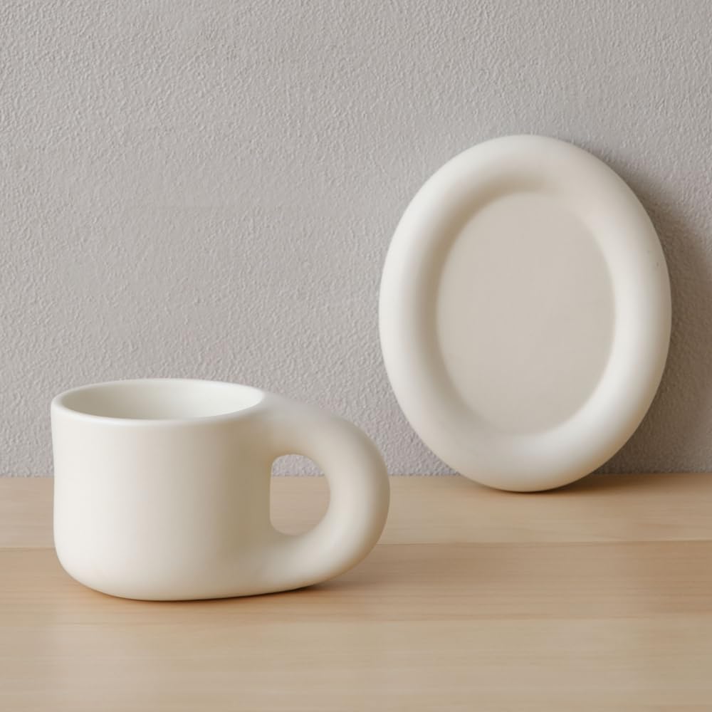 WENSHUO top view inside cup highlighting 9 oz capacity and pour clarity