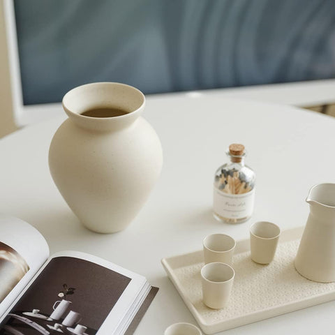 WENSHUO styled on bookshelf illustrating versatile accent for shelves