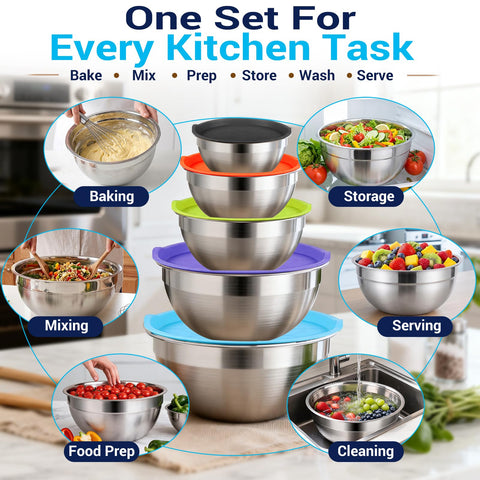 WEPSEN whisk and spatula in action offering efficient mixing and scraping
