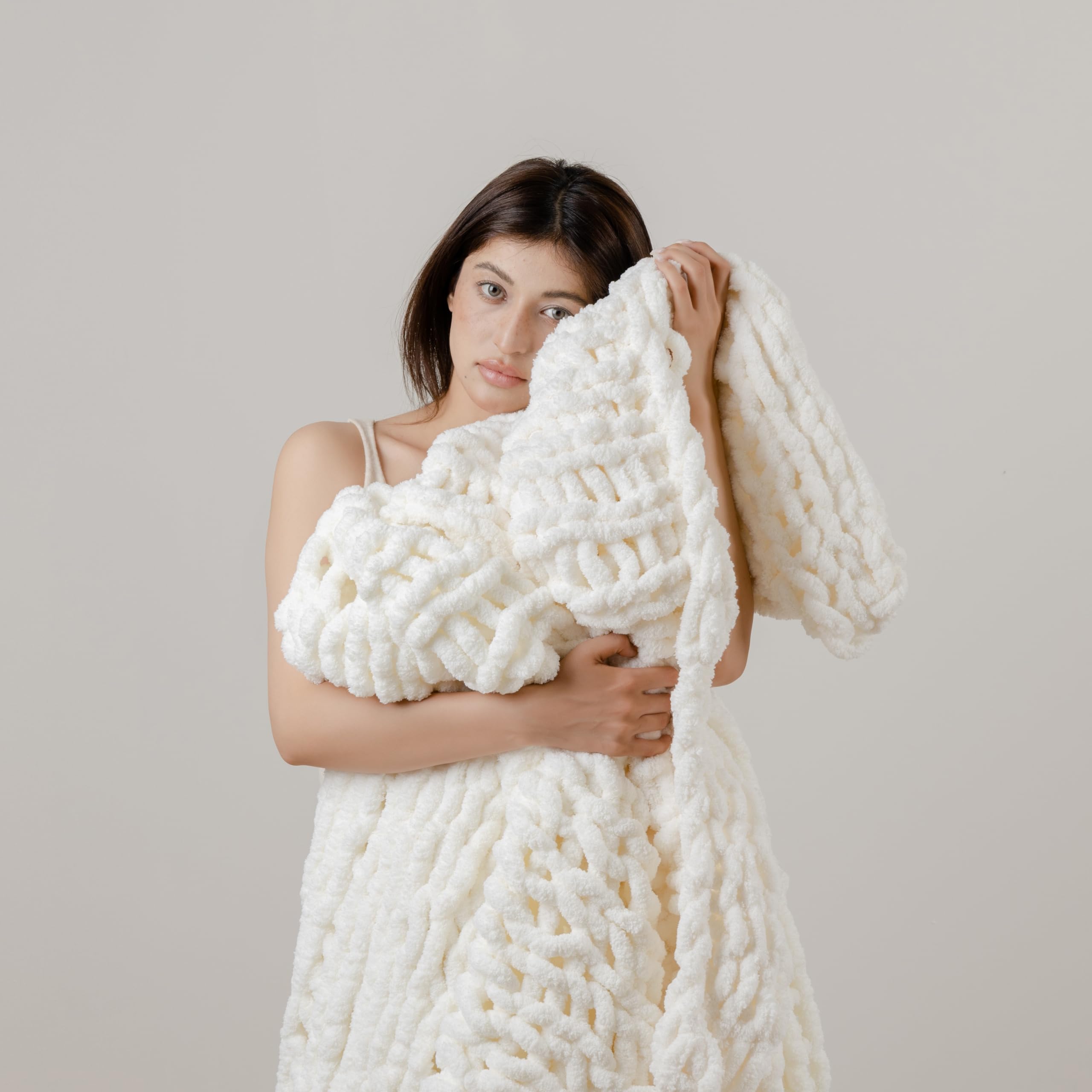 WESHIONGOO blanket draped over bed giving extra warmth and visual depth