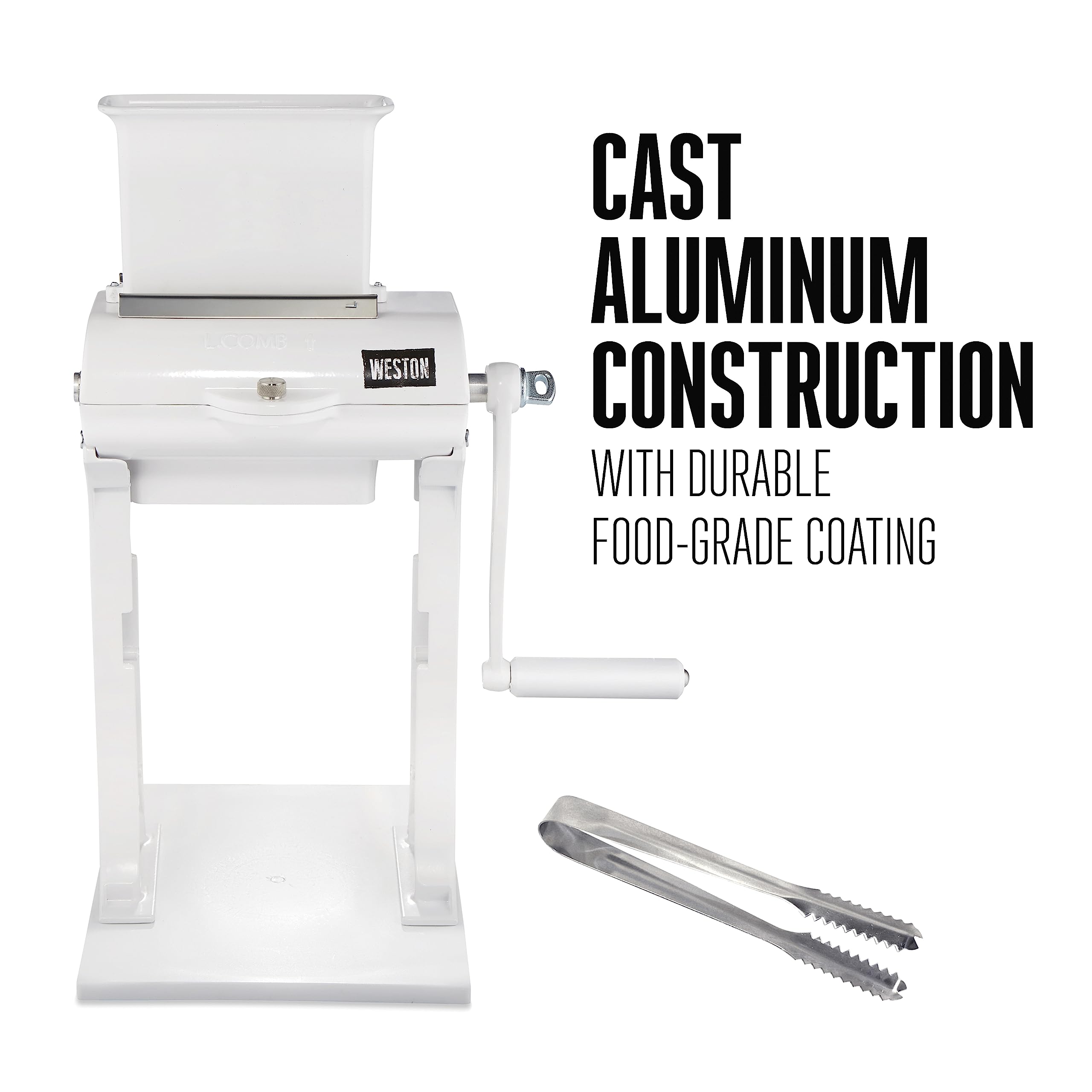 Weston disassembled unit showing removable parts and easy cleaning benefit