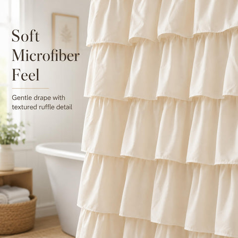 WestWeir close-up of ruffle detail highlighting soft layered texture benefit