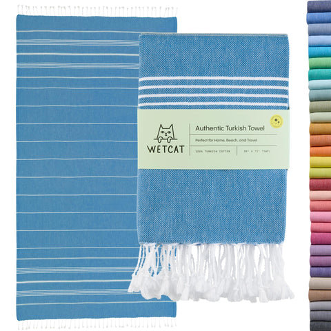 WETCAT front view showing towel packaging and softness benefit