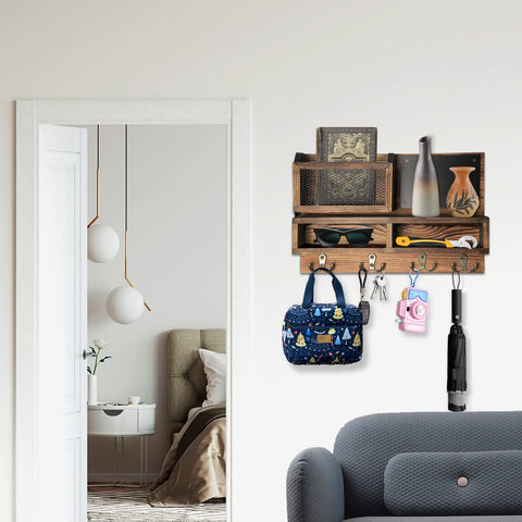 WEWEOW close-up of metal double hooks illustrating durable hanging support
