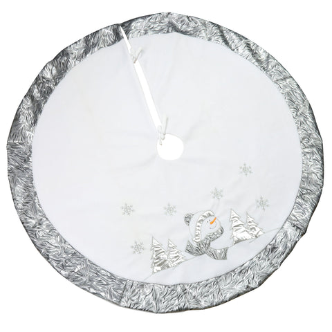 WEWILL embroidered snowflake detail showing texture and seasonal elegance