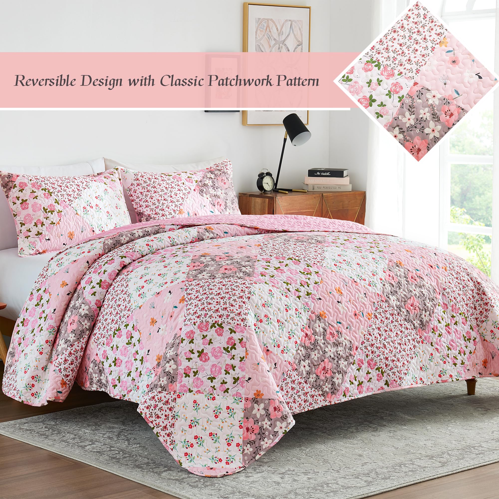 Whale Flotilla reverse solid color close-up offering dual-style versatility
