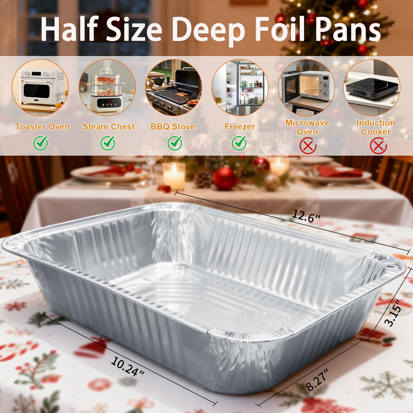 Whaleme stacked pans in freezer demonstrating compact, organized storage