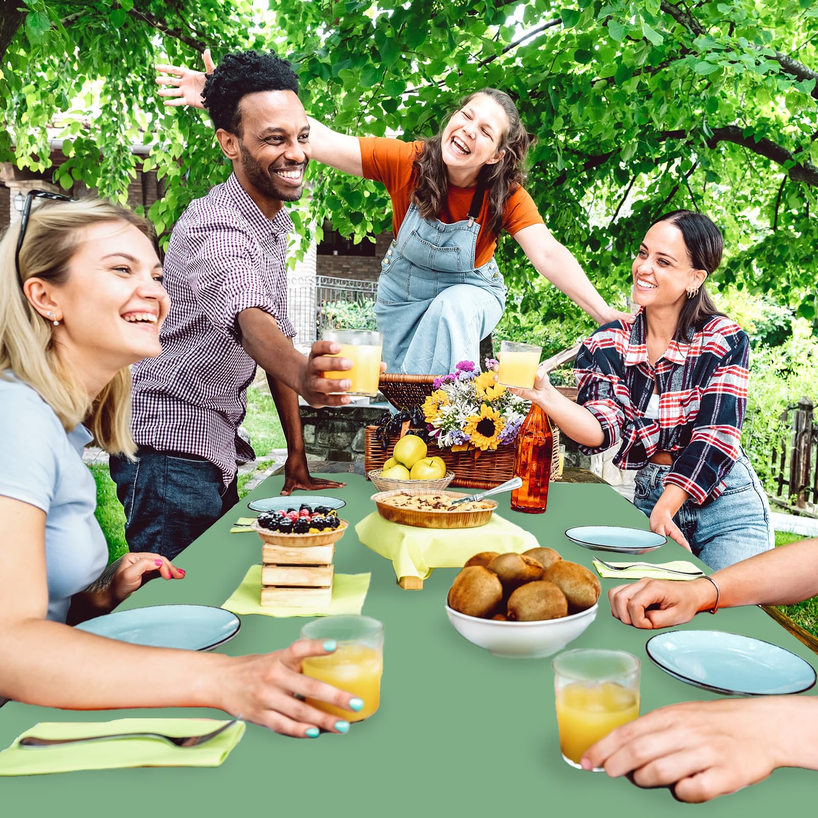 Whaline outdoor picnic setup showcasing waterproof protection and portability