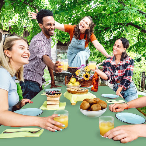 Whaline outdoor picnic setup showcasing waterproof protection and portability