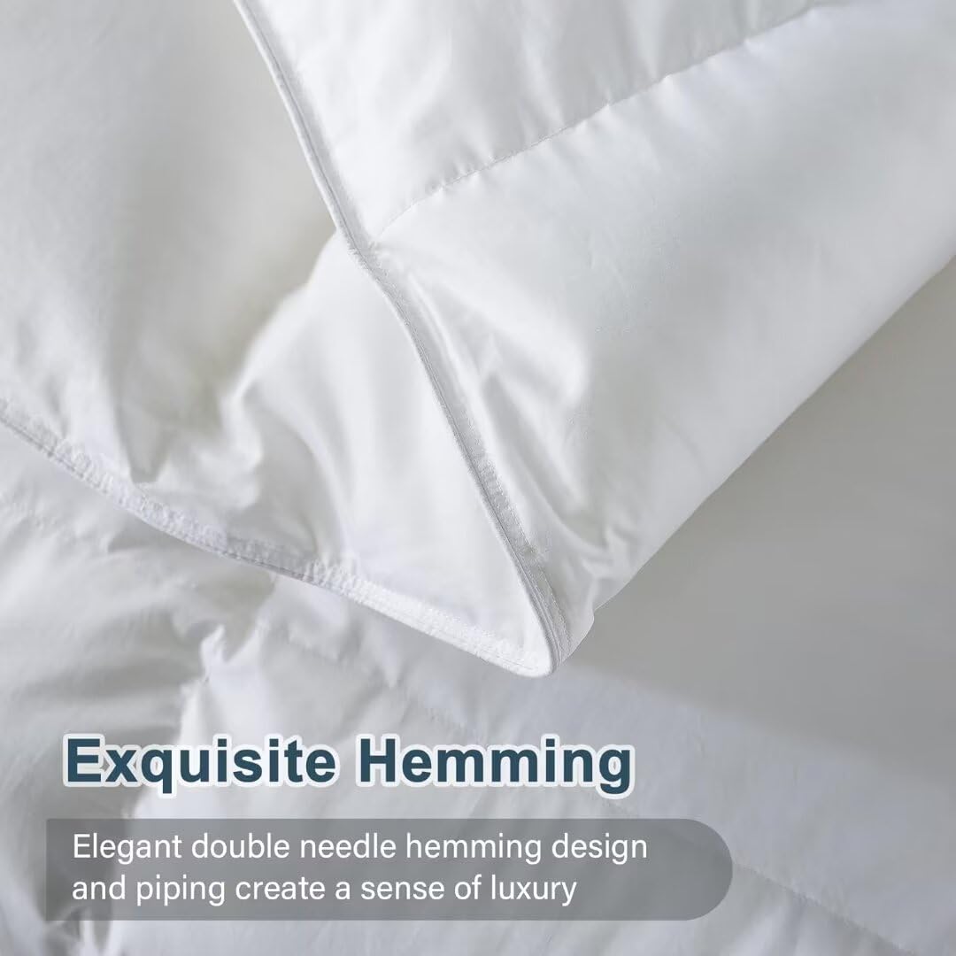 WhatsBedding corner loops and tabs close-up for secure duvet cover attachment and stability