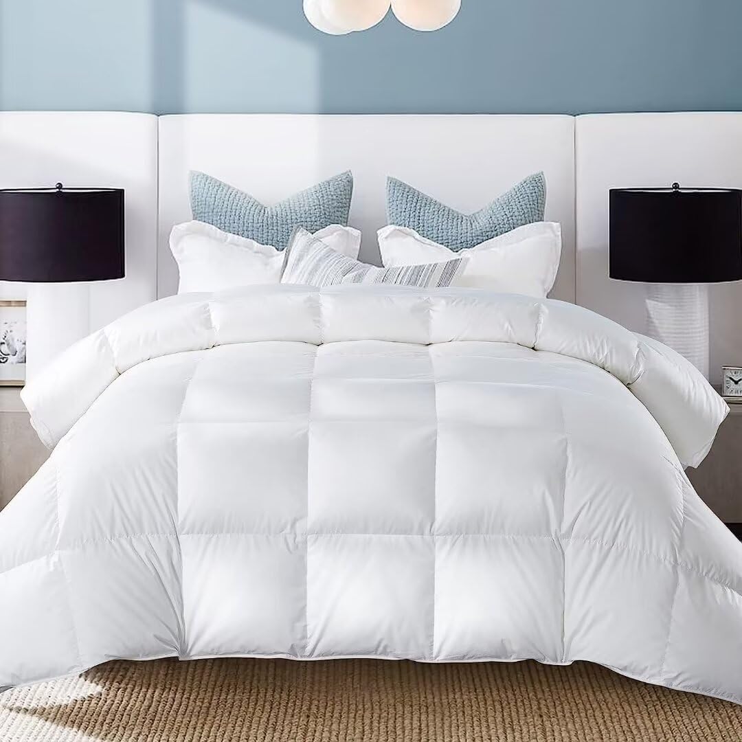 WhatsBedding cotton shell close-up texture highlighting soft feel and improved airflow