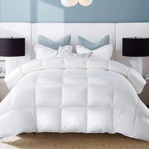 WhatsBedding cotton shell close-up texture highlighting soft feel and improved airflow