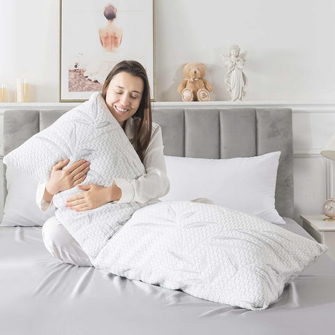 WhatsBedding size comparison by chair showing 20x54 inch scale and fit