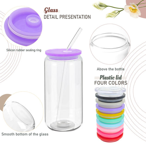WHEATHUSK colorful acrylic lids arrayed to show variety and identification benefit