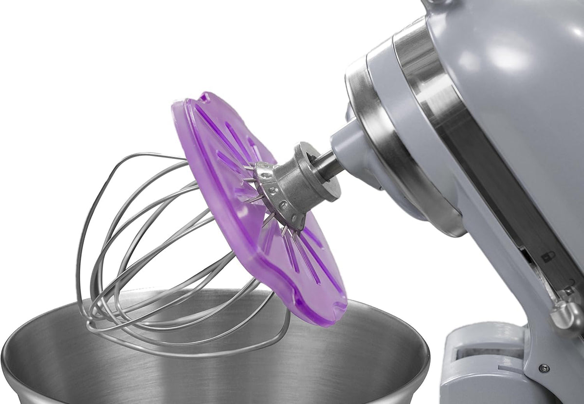 WHISK WIPER front view showing compact violet design and quick cleanup benefit
