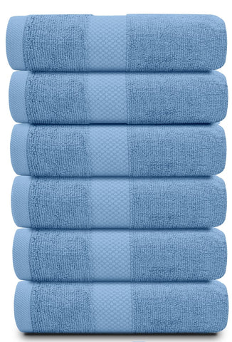 White Classic close-up of combed cotton texture for luxurious softness