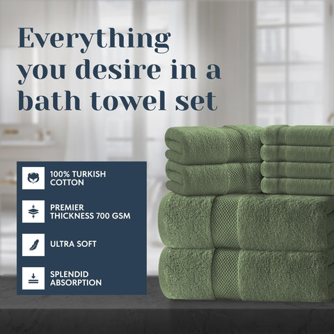 White Classic close-up of towel pile showing plush Turkish cotton softness