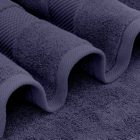 White Classic close-up of cotton pile texture highlighting soft 650 GSM absorbency