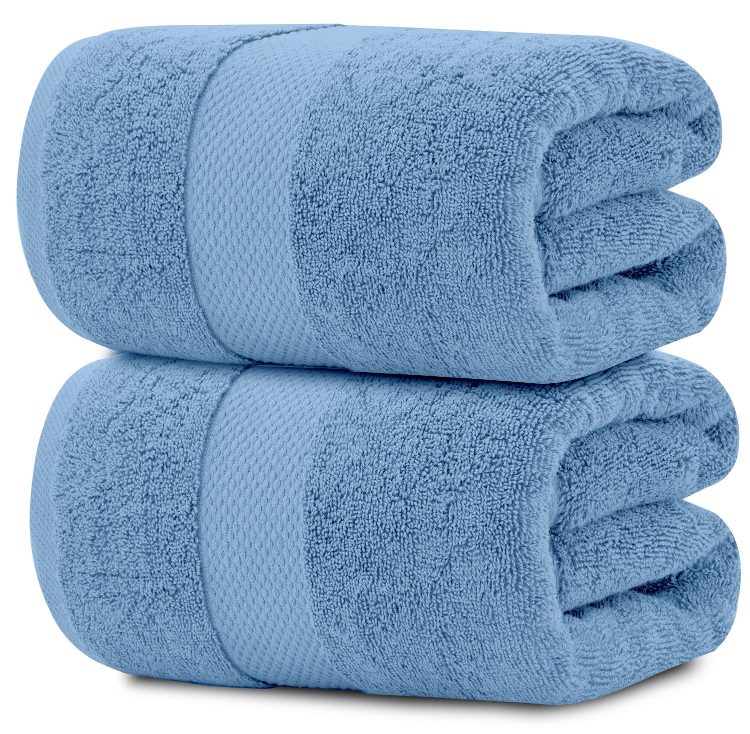 White Classic front packaging showing light blue towels and two-pack benefit