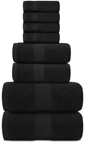White Classic close-up of towel pile highlighting soft Turkish cotton texture