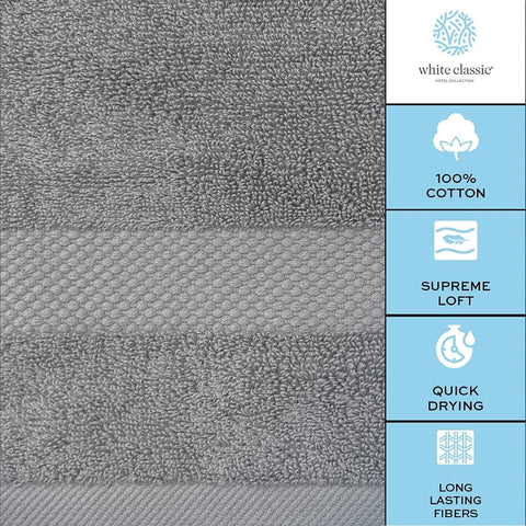 White Classic reinforced edge close-up highlighting double-needle stitch longevity