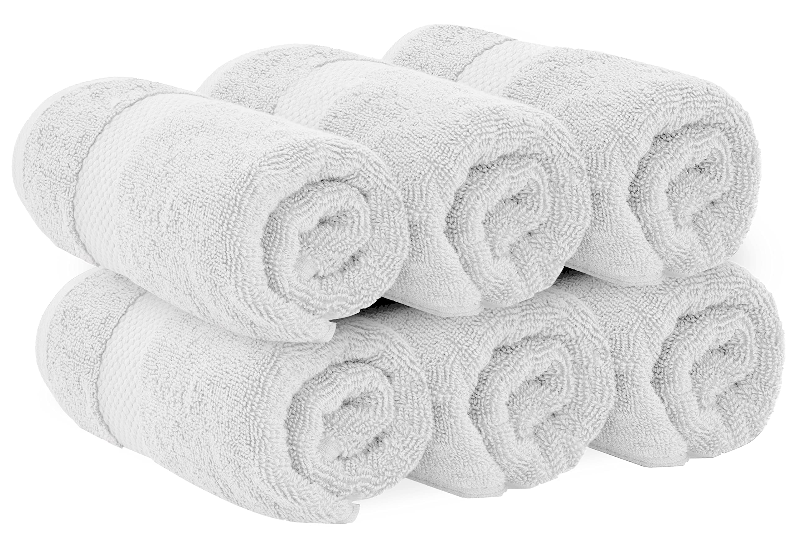 White Classic plush texture closeup highlighting softness and loft