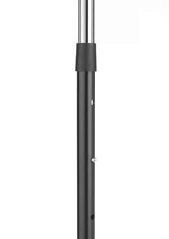 Whitmor assembled rack next to measuring tape showing dimensions