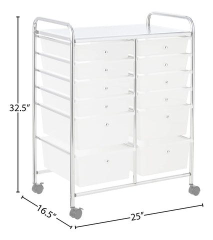 Whitmor drawer close-up showing plastic texture and smooth glide for easy access