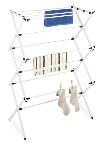 Whitmor front view showing full three-tier drying capacity and easy access