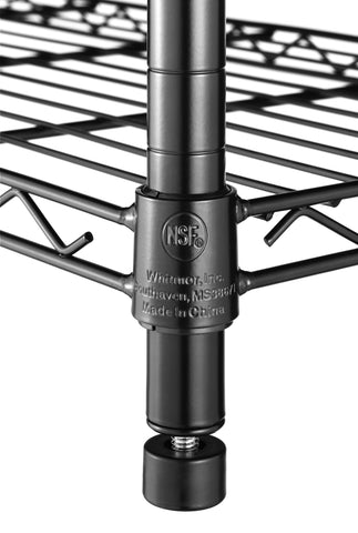 Whitmor product label and dimensions tag clarifies size and specs benefit
