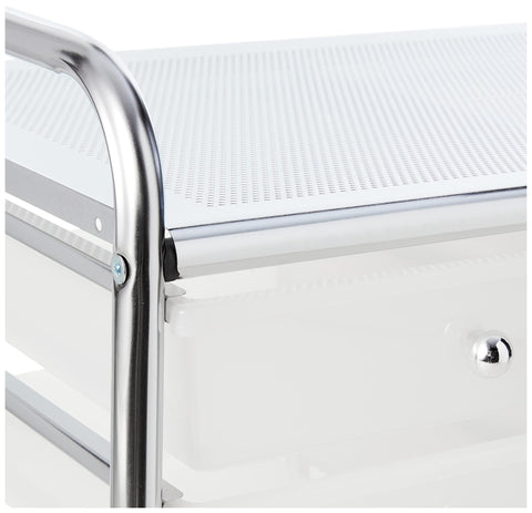 Whitmor labeled drawer with contents visible for quick identification and sorting