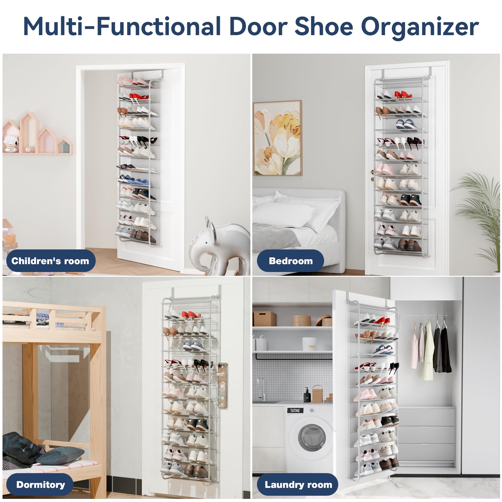 Whitmor lifestyle entryway installed shows clutter-free, organized home