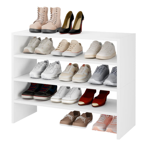 Whitmor styled in an entryway with coats and shoes showing neat curb appeal and functional benefit
