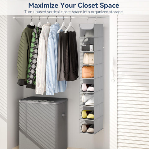 Whitmor metal frame and hooks detail demonstrating secure hanging benefit