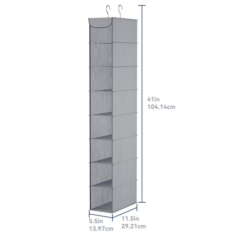 Whitmor close-up of breathable fabric shelf material for ventilation benefit