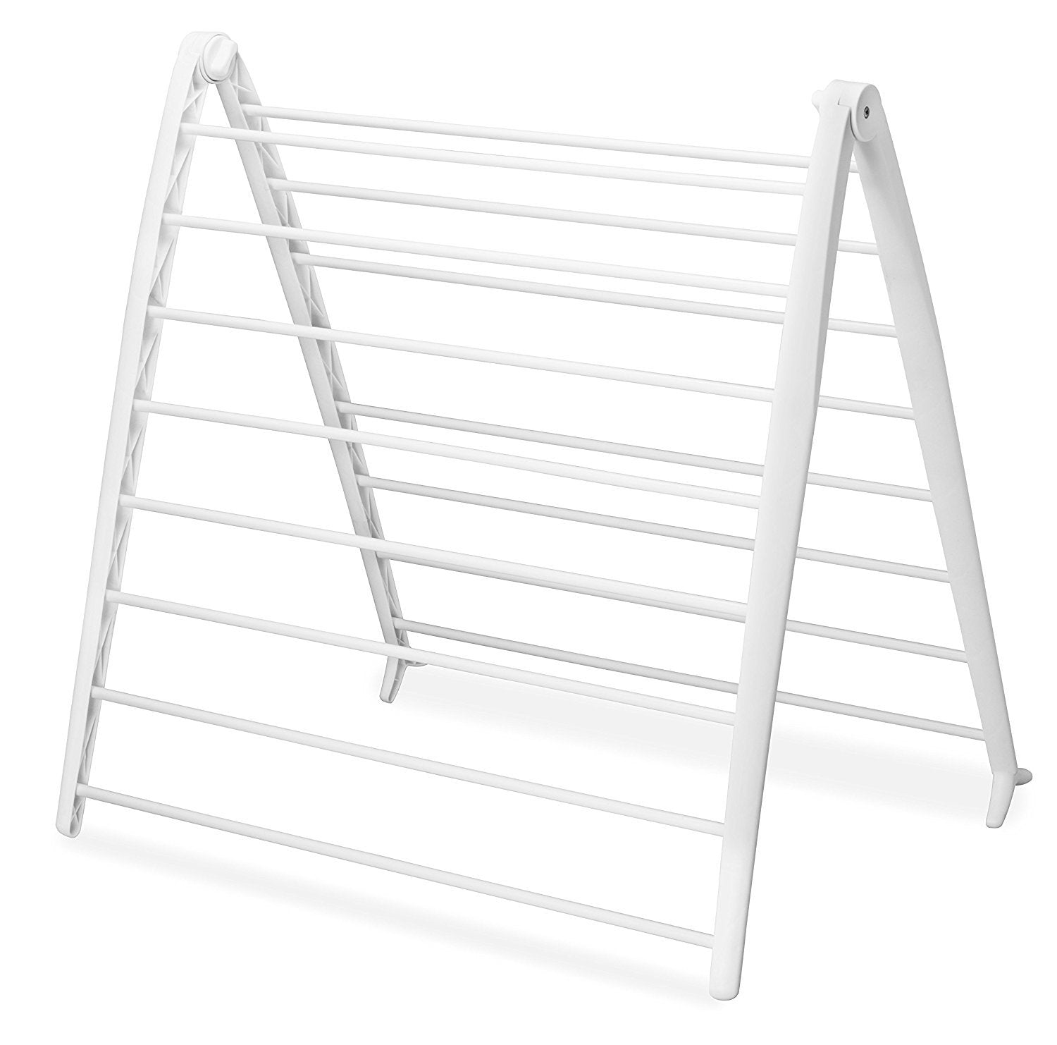 Whitmor Spacemaker front view showing freestanding drying capacity and space saving