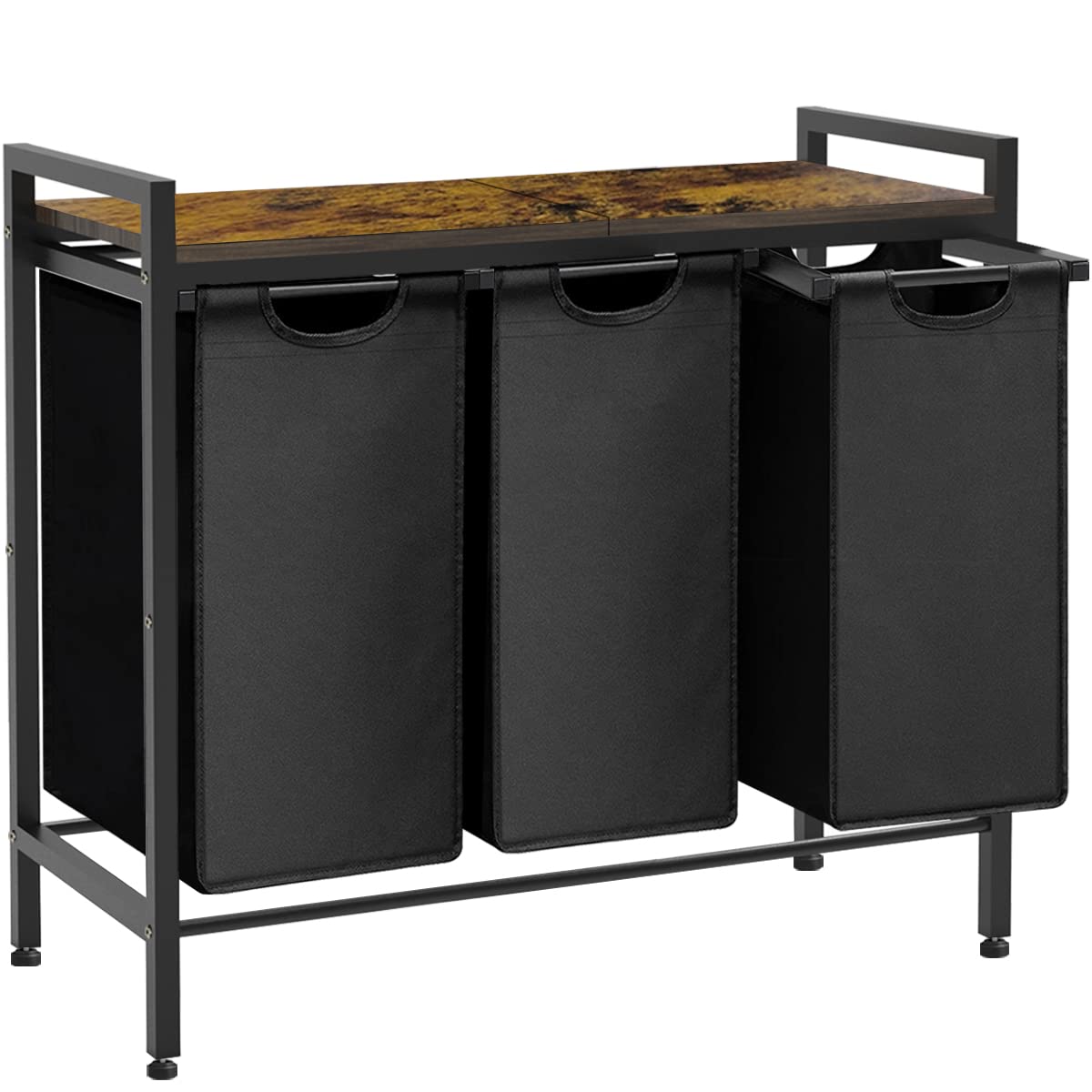 Whoonba front view of assembled sorter showing neat organization benefit