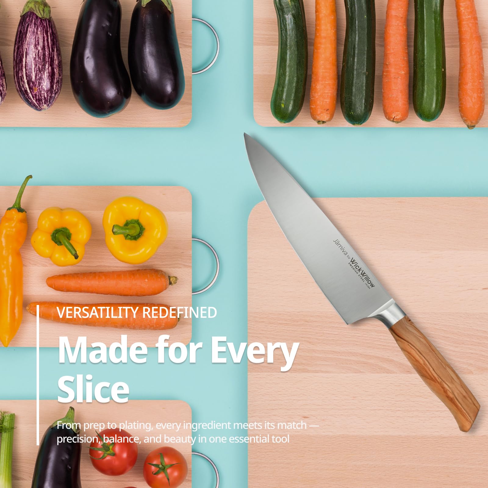 WICKWILLOW lifestyle kitchen setting demonstrating everyday readiness